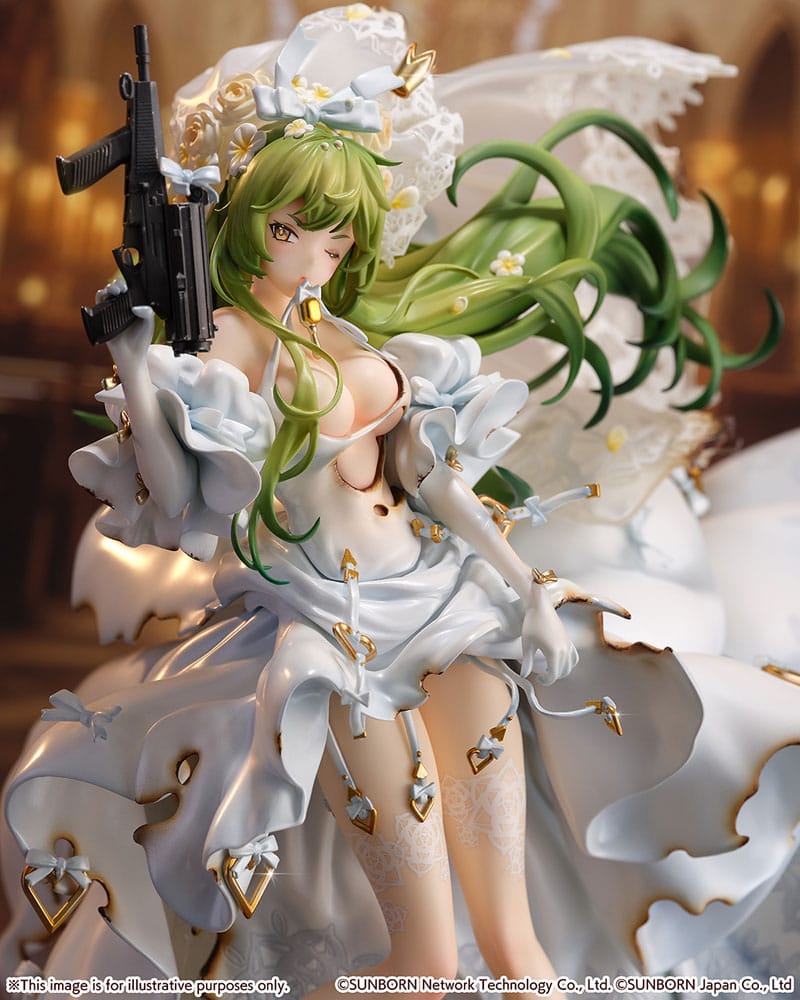 Girls Frontline SHIBUYA SCRAMBLE FIGURE PVC Statue 1/7 M950A Wounded Ver. 29 cm 4580769940428