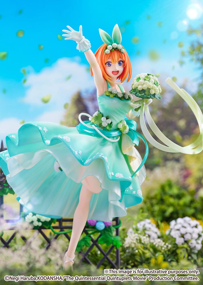 The Quintessential Quintuplets: The Movie PVC Statue 1/7 Yotsuba Nakano Floral Dress Ver. 26 cm 4580769940954