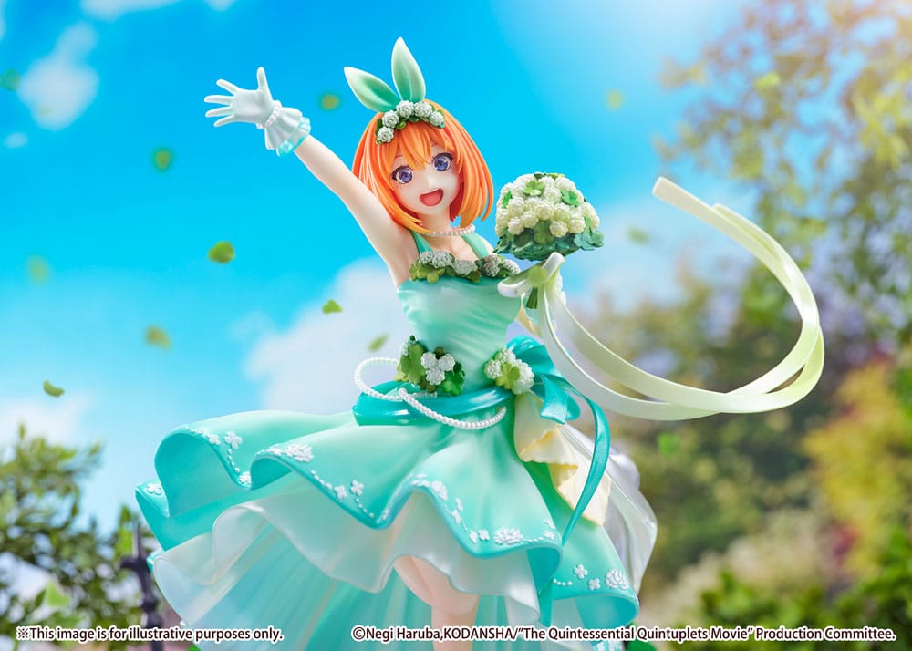 The Quintessential Quintuplets: The Movie PVC Statue 1/7 Yotsuba Nakano Floral Dress Ver. 26 cm 4580769940954