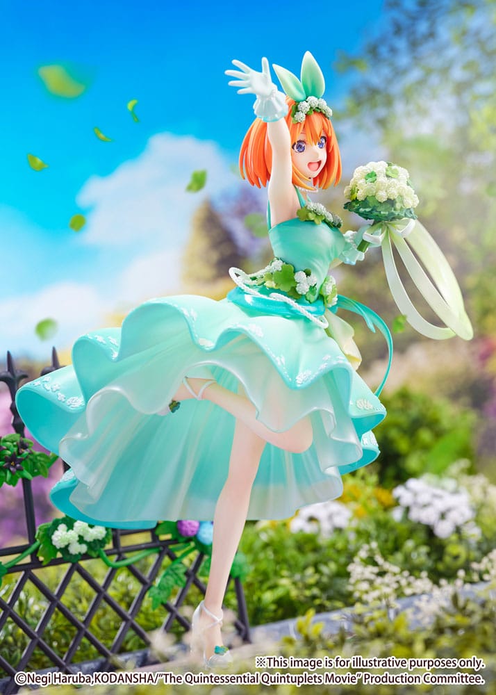 The Quintessential Quintuplets: The Movie PVC Statue 1/7 Yotsuba Nakano Floral Dress Ver. 26 cm 4580769940954