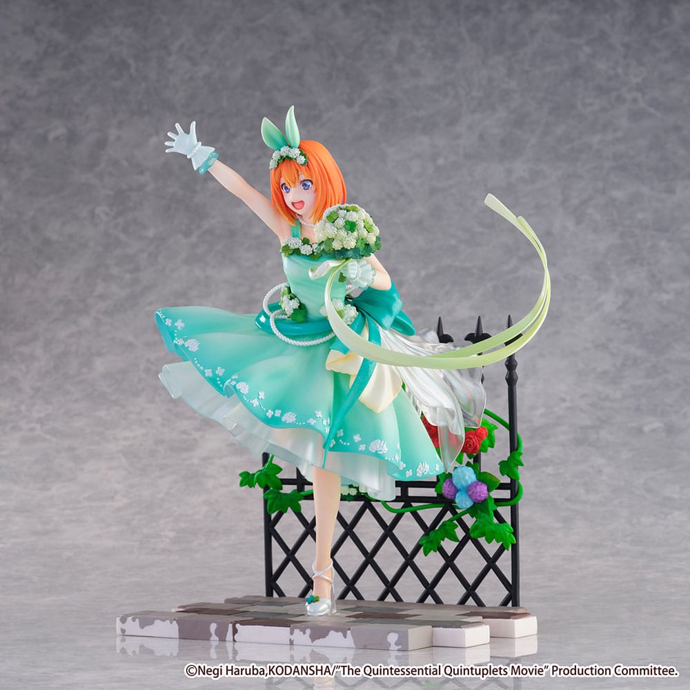 The Quintessential Quintuplets: The Movie PVC Statue 1/7 Yotsuba Nakano Floral Dress Ver. 26 cm 4580769940954