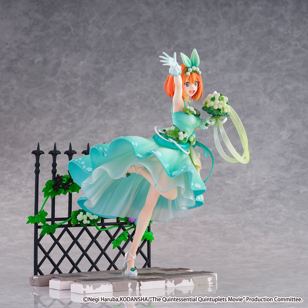 The Quintessential Quintuplets: The Movie PVC Statue 1/7 Yotsuba Nakano Floral Dress Ver. 26 cm 4580769940954