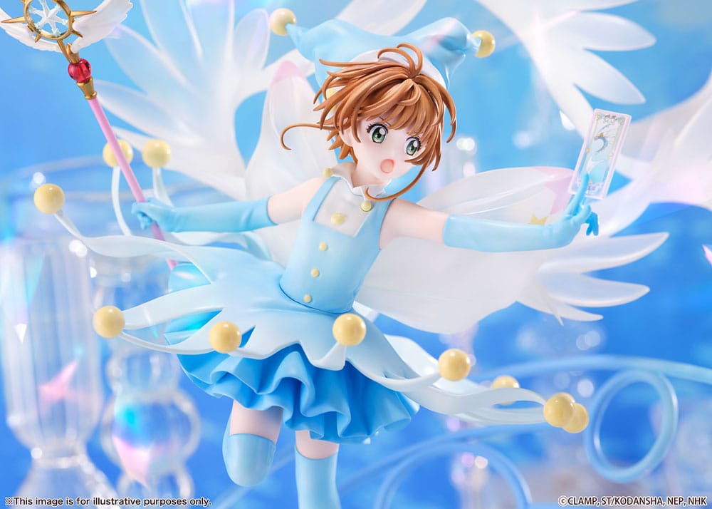 Cardcaptor Sakura PVC Statue 1/7 Sakura Kinomoto Battle Costume Water Ver. 36 cm 4580769940961