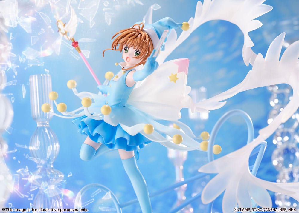 Cardcaptor Sakura PVC Statue 1/7 Sakura Kinomoto Battle Costume Water Ver. 36 cm 4580769940961