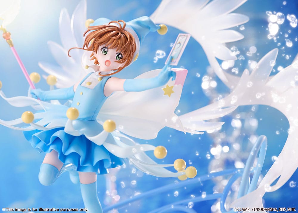 Cardcaptor Sakura PVC Statue 1/7 Sakura Kinomoto Battle Costume Water Ver. 36 cm 4580769940961