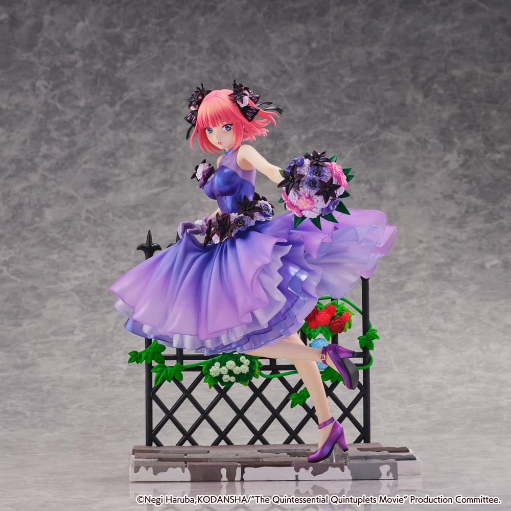 The Quintessential Quintuplets: The Movie PVC Statue 1/7 Nino Nakano Floral Dress Ver. 25 cm 4580769941005