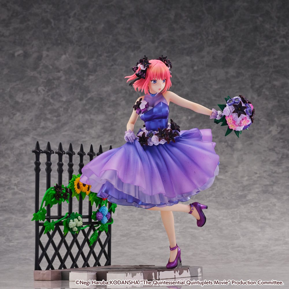 The Quintessential Quintuplets: The Movie PVC Statue 1/7 Nino Nakano Floral Dress Ver. 25 cm 4580769941005