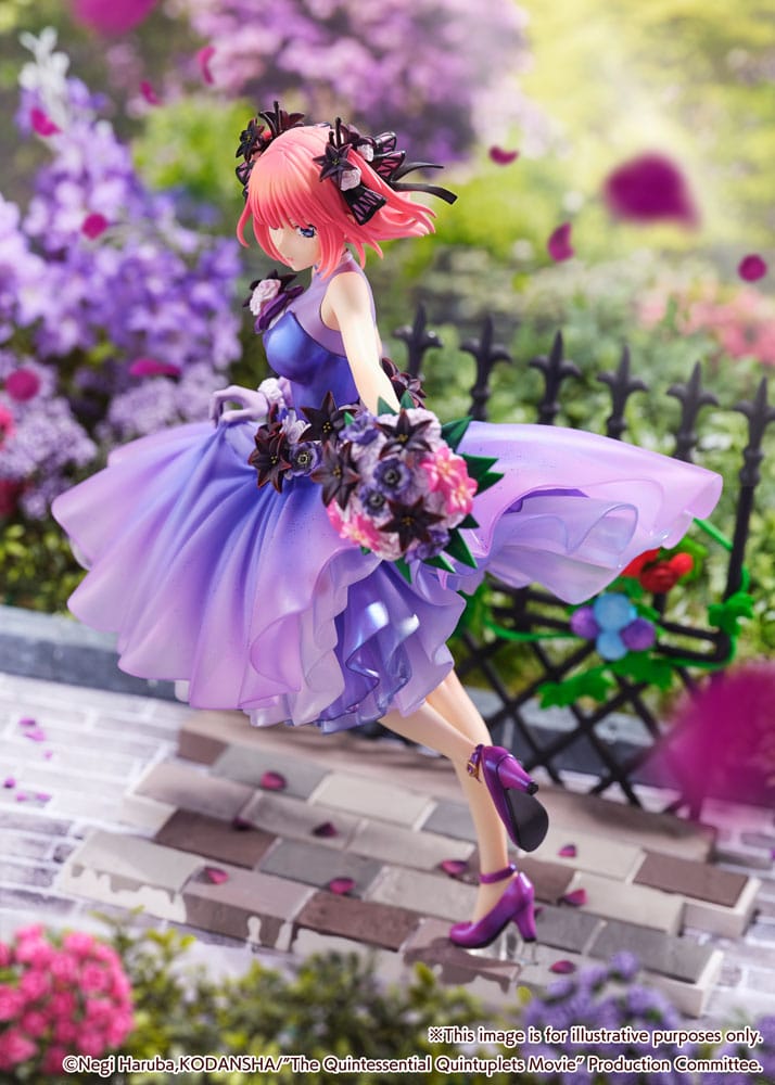 The Quintessential Quintuplets: The Movie PVC Statue 1/7 Nino Nakano Floral Dress Ver. 25 cm 4580769941005