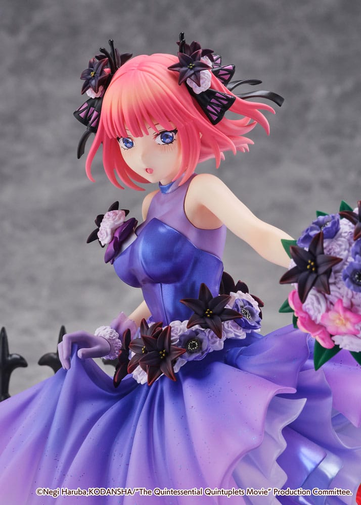 The Quintessential Quintuplets: The Movie PVC Statue 1/7 Nino Nakano Floral Dress Ver. 25 cm 4580769941005