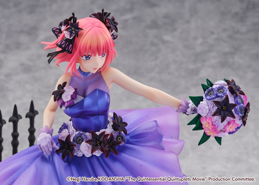 The Quintessential Quintuplets: The Movie PVC Statue 1/7 Nino Nakano Floral Dress Ver. 25 cm 4580769941005