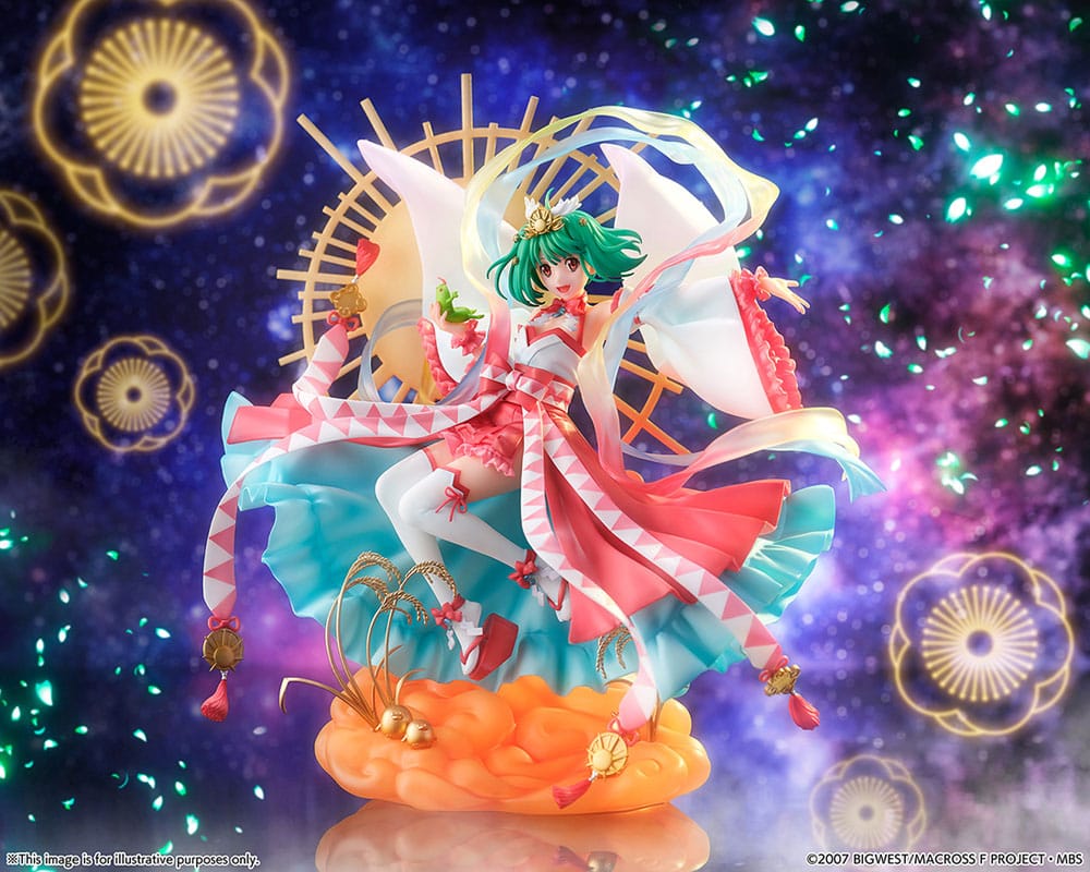 Macross Frontier SHIBUYA SCRAMBLE FIGURE PVC Statue 1/7 Ranka Lee Amaterasu Ver. 29 cm 4580769941227