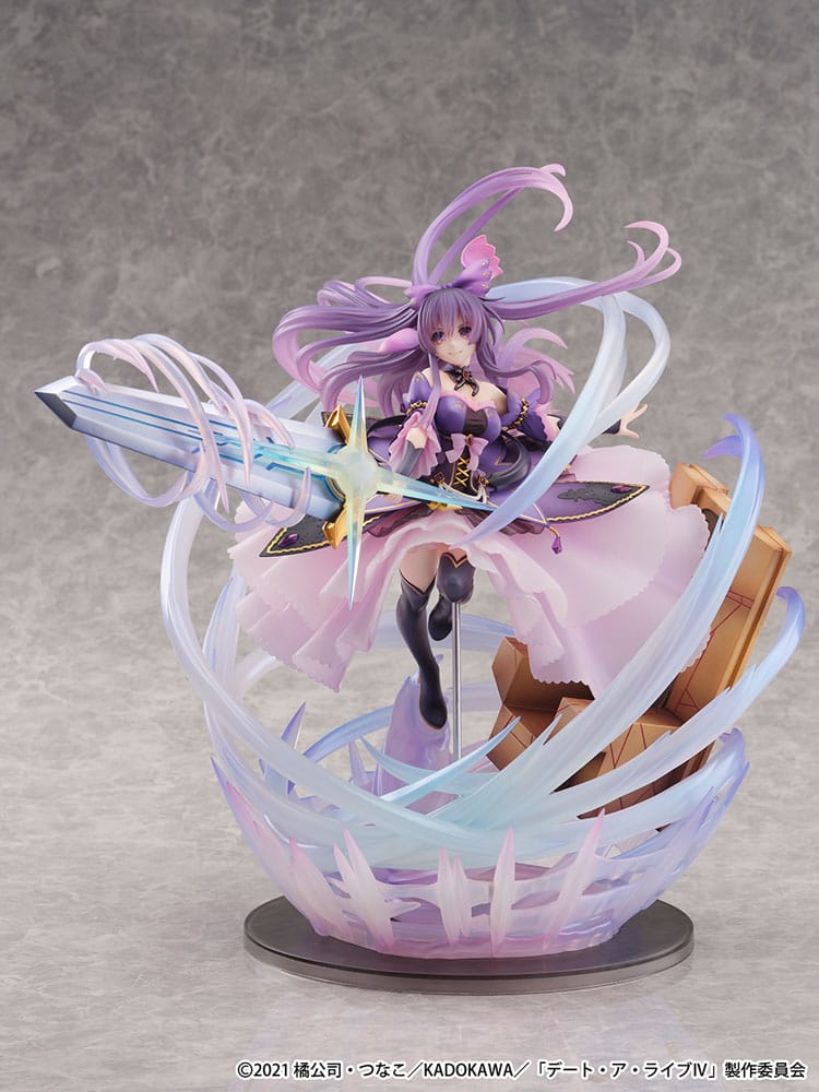 Date A Live IV SHIBUYA SCRAMBLE FIGURE PVC Statue 1/6 Tohka Yatogami Princess Amethyst Dress Ver. 32 cm 4580769941678