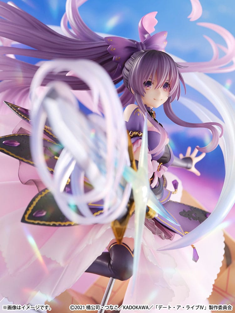 Date A Live IV SHIBUYA SCRAMBLE FIGURE PVC Statue 1/6 Tohka Yatogami Princess Amethyst Dress Ver. 32 cm 4580769941678