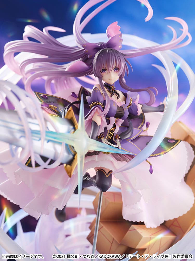 Date A Live IV SHIBUYA SCRAMBLE FIGURE PVC Statue 1/6 Tohka Yatogami Princess Amethyst Dress Ver. 32 cm 4580769941678