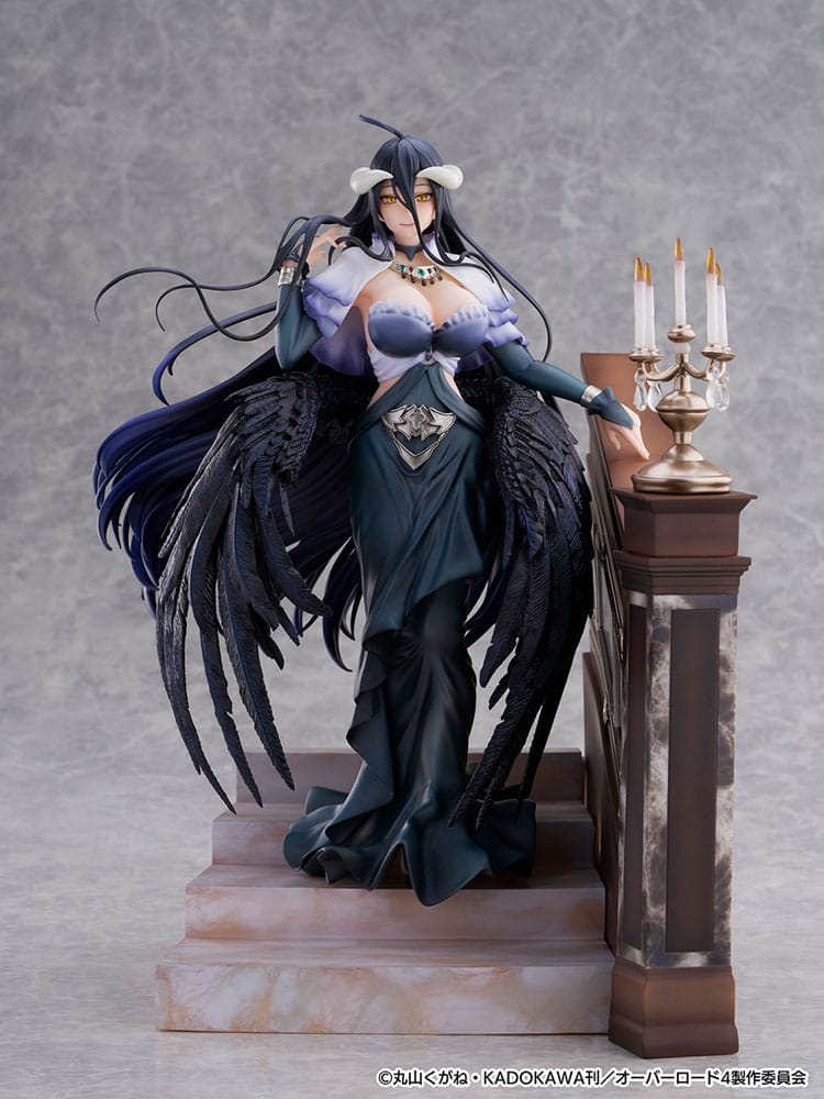 Overlord SHIBUYA SCRAMBLE FIGURE PVC Statue 1/7 Albedo Jet Black Dress Ver. 28 cm 4580769941869