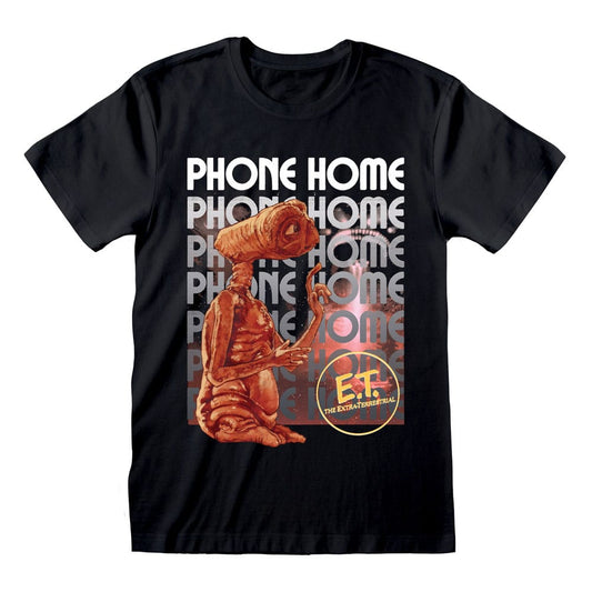 E.T. the Extra-Terrestrial T-Shirt Phone Home Size M 5056688517496