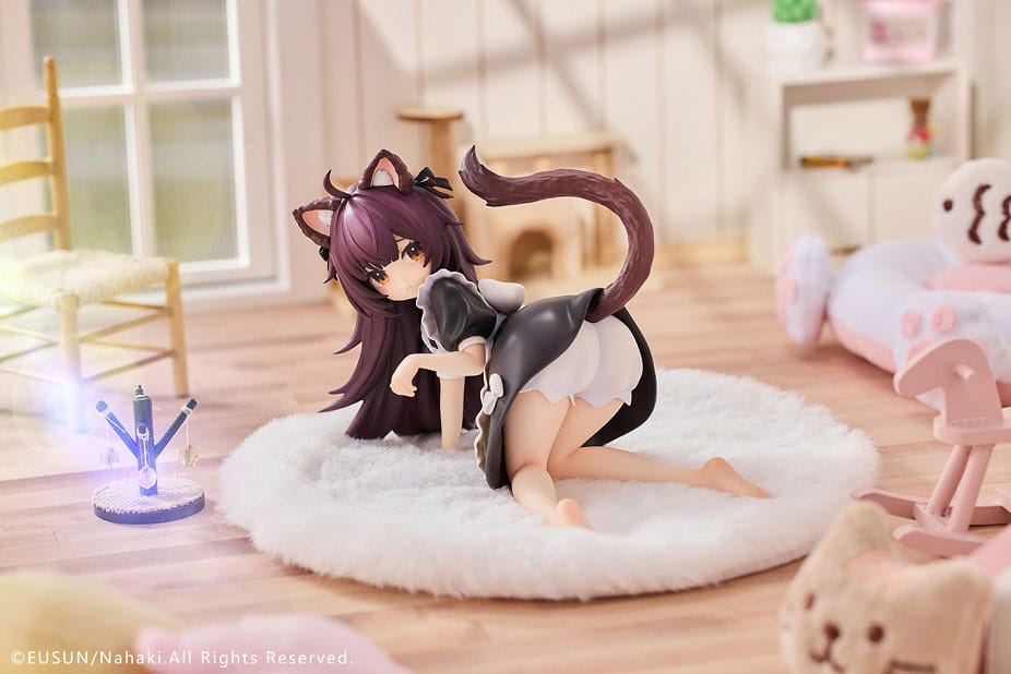 Original Character Statue 1/7 Cat Ear Maid Peng Peng 10 cm 6977501720000