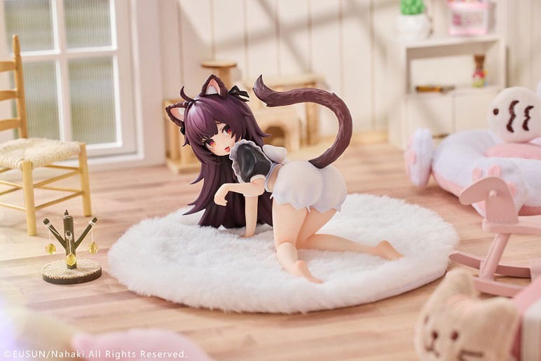 Original Character Statue 1/7 Cat Ear Maid Peng Peng 10 cm 6977501720000