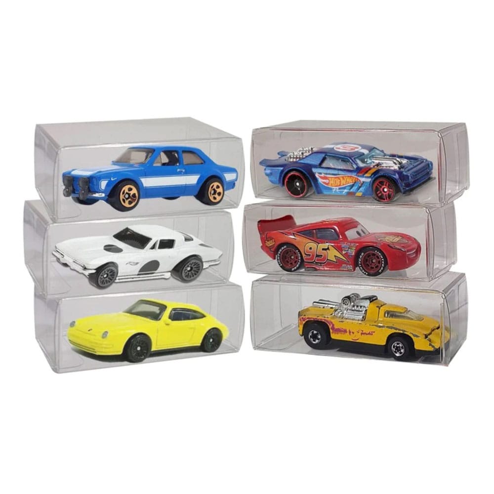 Hot Wheels PET Protectors 50-Pack for Matchbox Cars 3760265299522