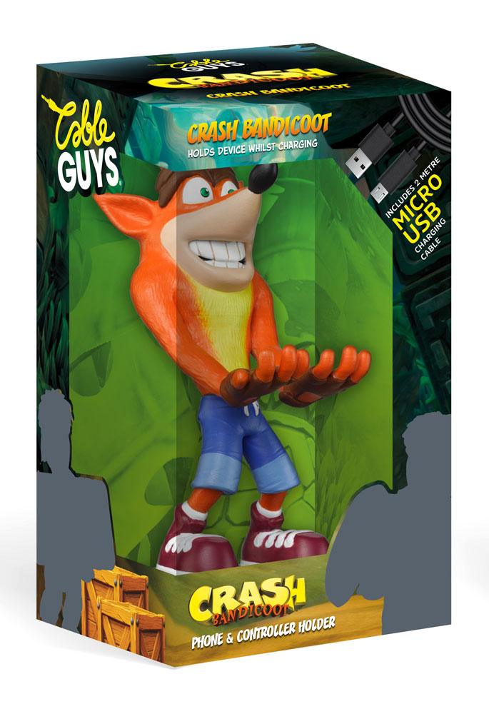 Crash Bandicoot Cable Guys Charging Stand Crash Bandicoot 20 cm 5060525890376