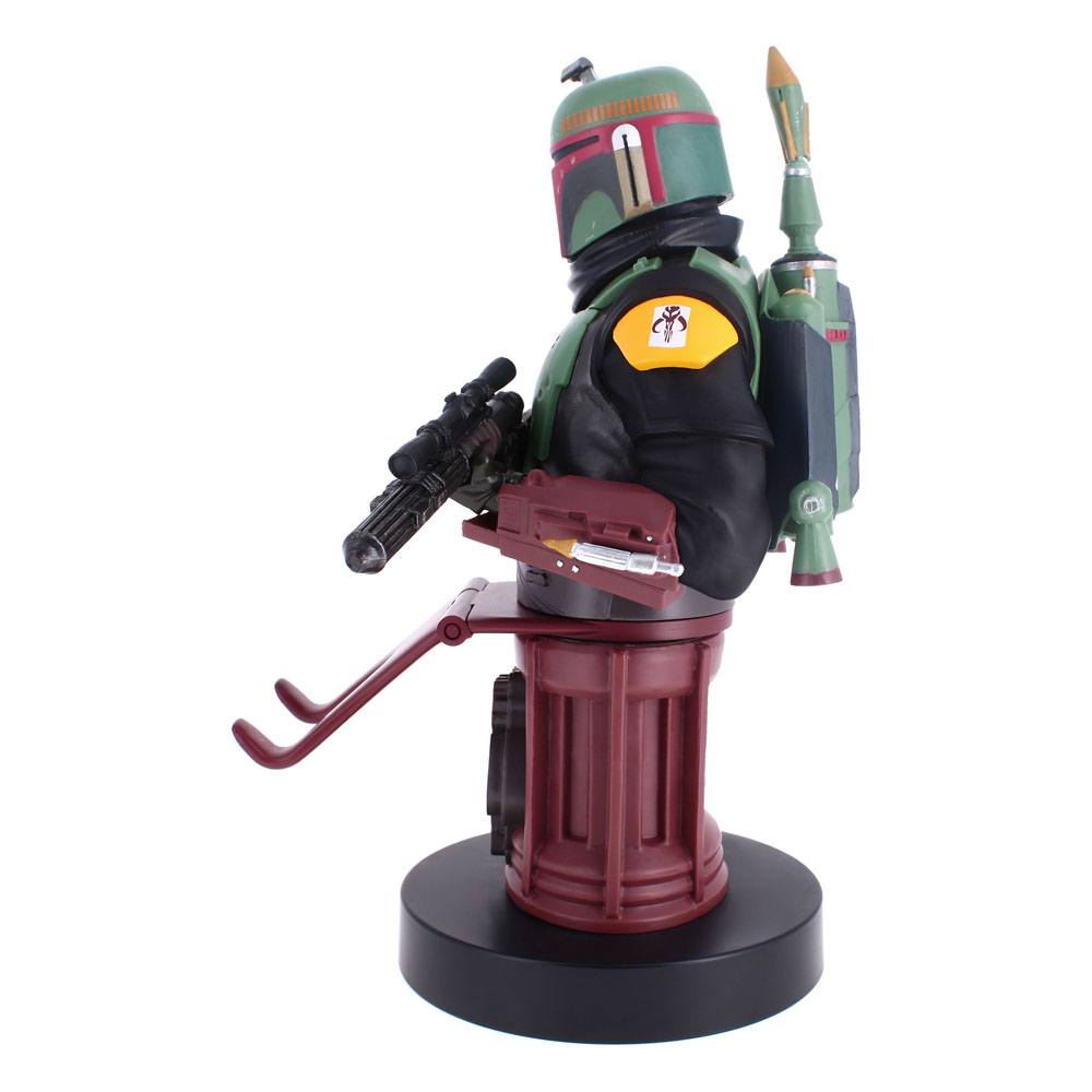 Star Wars Cable Guys Charging Stand Boba Fett 2022 20 cm 5060525895296