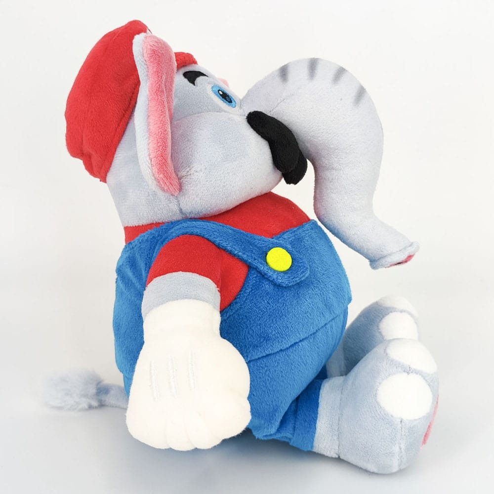 Super Mario Plush Figure Mario Elefant 27 cm 3760259935894