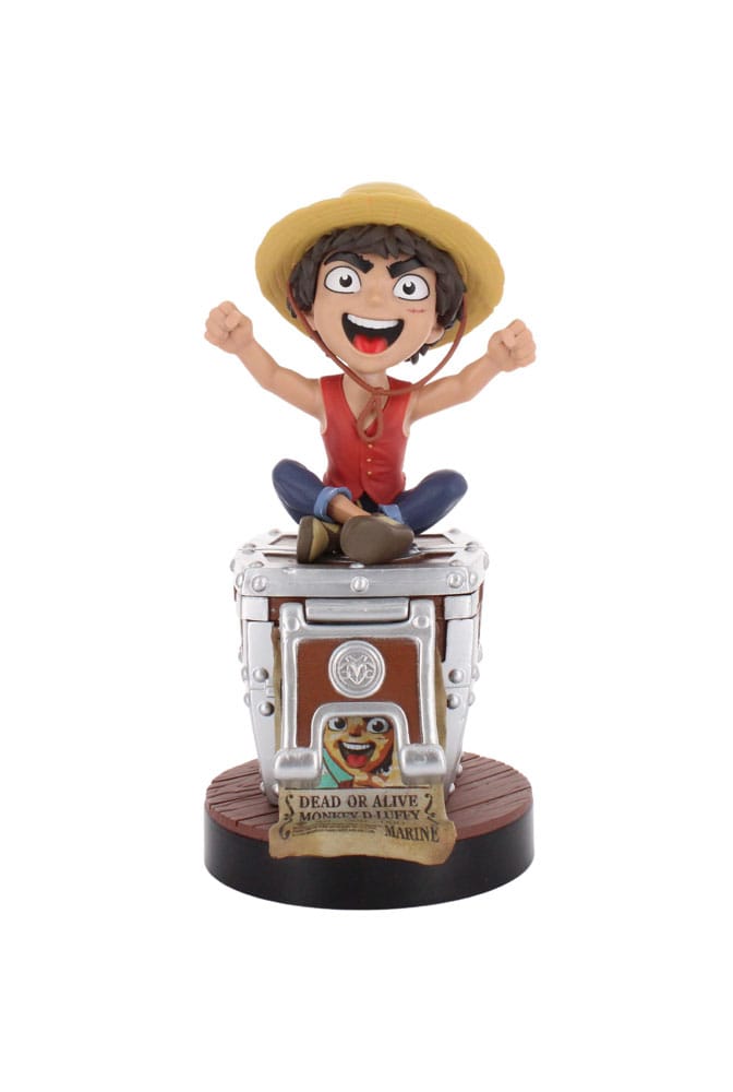 One Piece Cable Guys Charging Stand Luffy Wanted Poster 21 cm 5060525897054