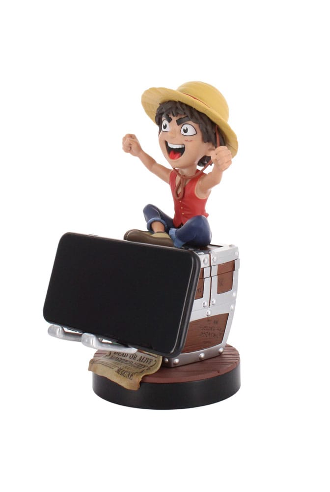 One Piece Cable Guys Charging Stand Luffy Wanted Poster 21 cm 5060525897054