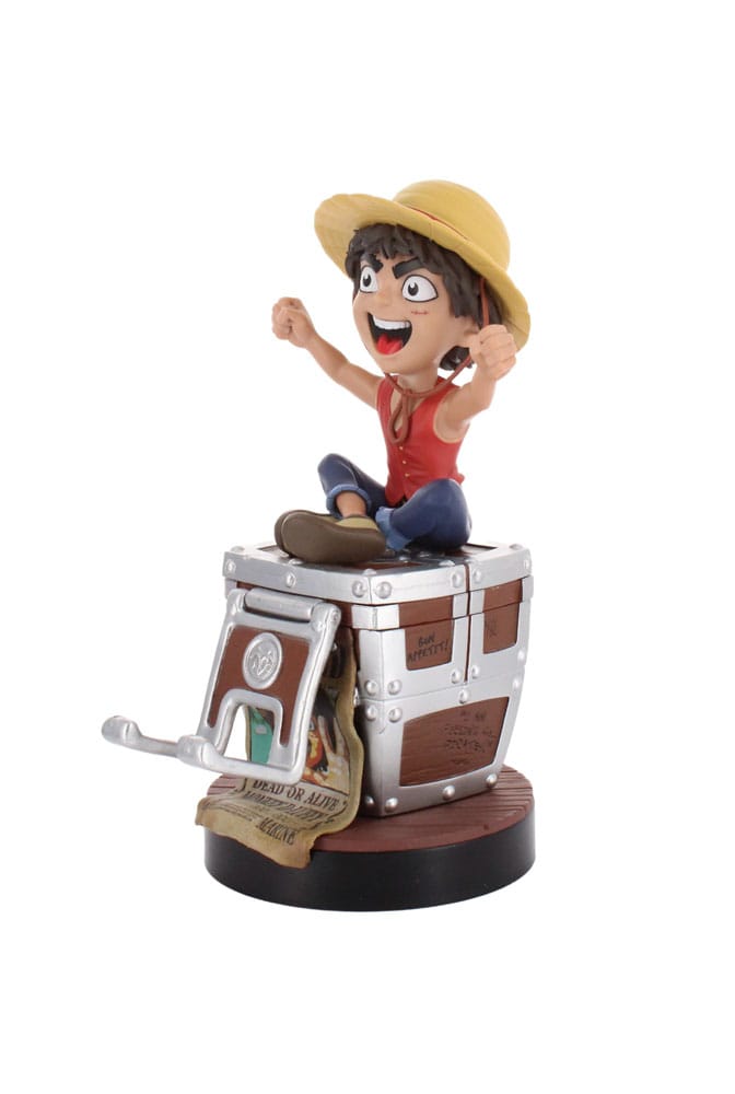 One Piece Cable Guys Charging Stand Luffy Wanted Poster 21 cm 5060525897054