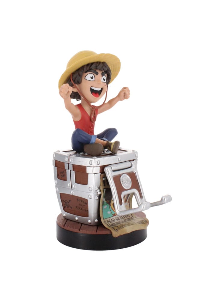 One Piece Cable Guys Charging Stand Luffy Wanted Poster 21 cm 5060525897054