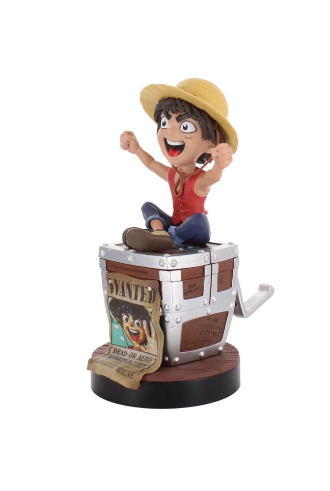 One Piece Cable Guys Charging Stand Luffy Wanted Poster 21 cm 5060525897054