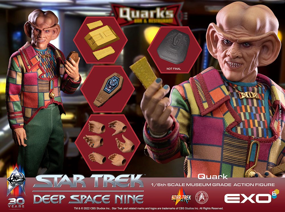 Star Trek: Deep Space Nine Action Figure 1/6  0656382532952