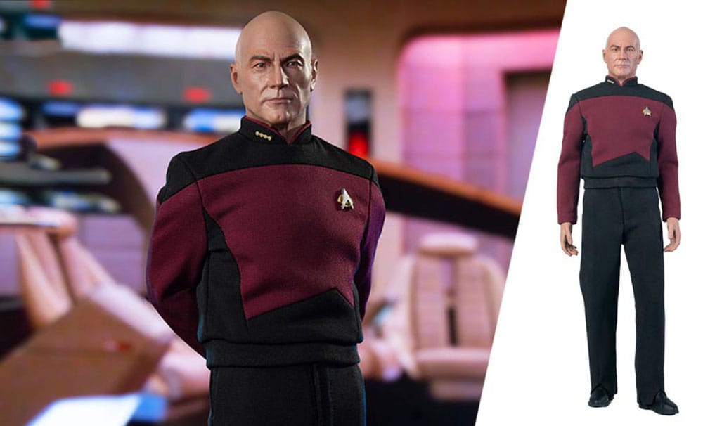 Star Trek: The Next Generation Action Figure 1/6 Captain Jean-Luc Picard (Essential Duty Uniform) 30 cm 0656382805995