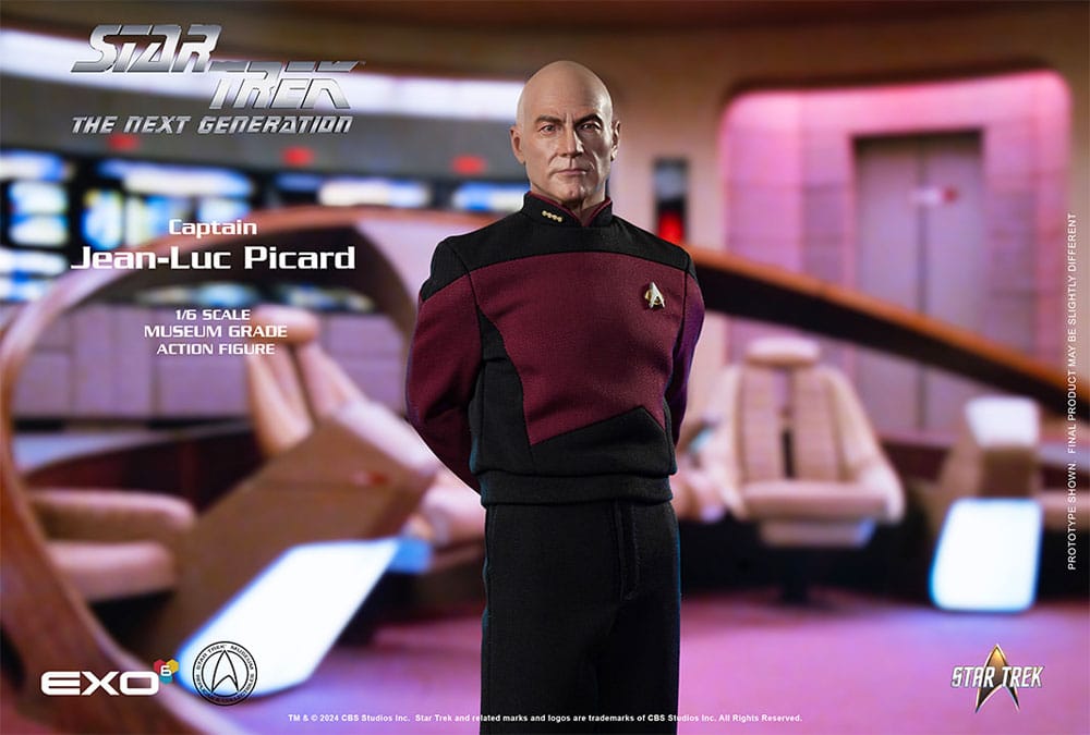 Star Trek: The Next Generation Action Figure 1/6 Captain Jean-Luc Picard 30 cm 0656382811316