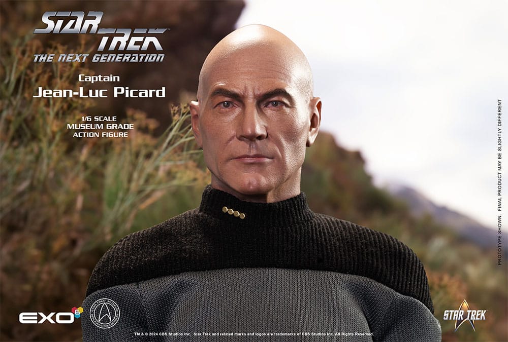 Star Trek: The Next Generation Action Figure 1/6 Captain Jean-Luc Picard 30 cm 0656382811316