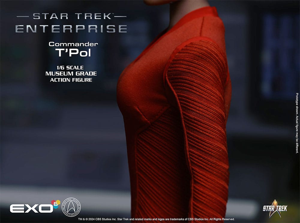 Star Trek: Enterprise Action Figure 1/6 Commander T'Pol 28 cm 0656382823579