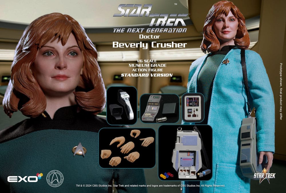 Star Trek: The Next Generation Action Figure 1/6 Dr. Beverly Crusher (Standard Edition) 27 cm 0656382920155