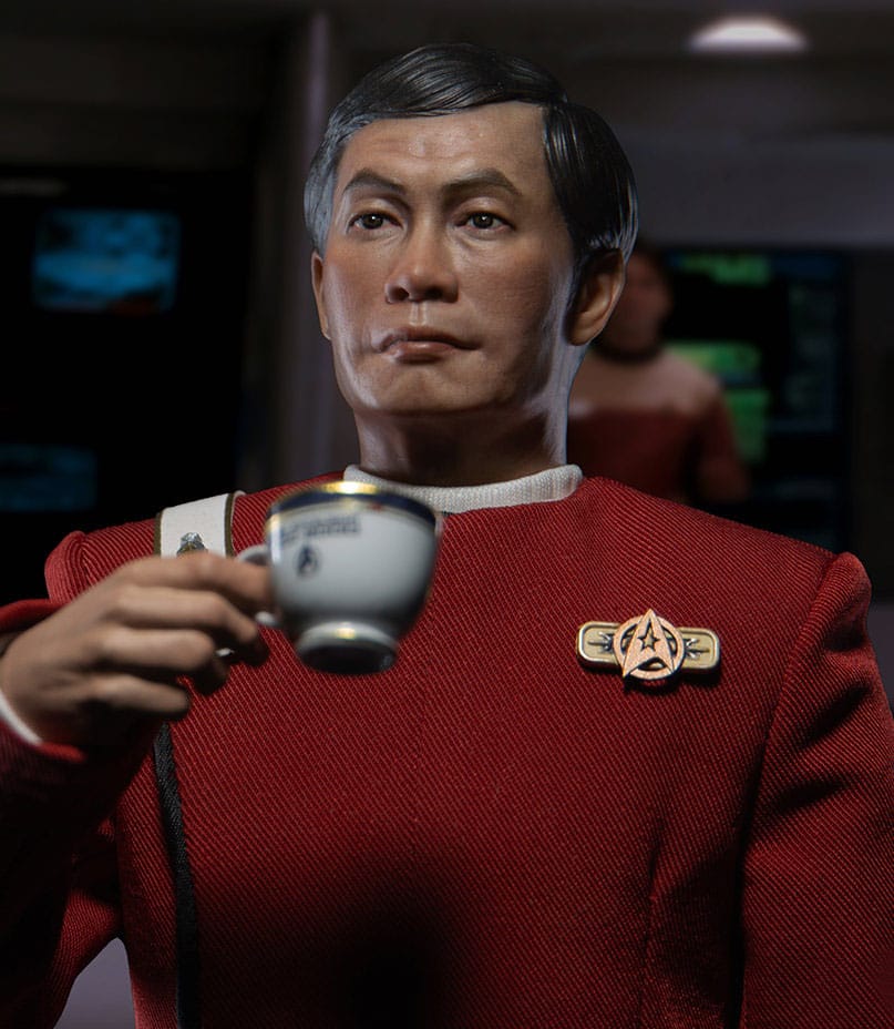 Star Trek VI: The Undiscovered Country Action Figure 1/6 Captain Hikaru Sulu28 cm 0656382937481