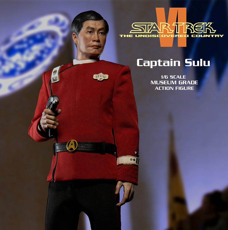 Star Trek VI: The Undiscovered Country Action Figure 1/6 Captain Hikaru Sulu28 cm 0656382937481