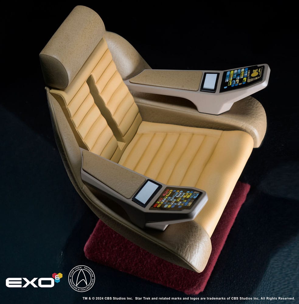 Star Trek: The Next Generation 1/6 Enterprise-D Captain's Chair 19 cm 0656382968980