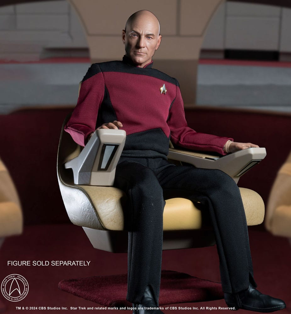 Star Trek: The Next Generation 1/6 Enterprise-D Captain's Chair 19 cm 0656382968980