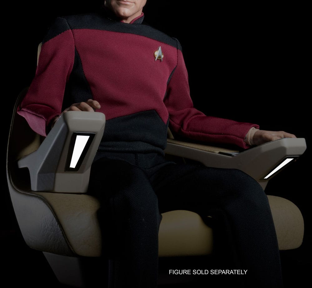 Star Trek: The Next Generation 1/6 Enterprise-D Captain's Chair 19 cm 0656382968980