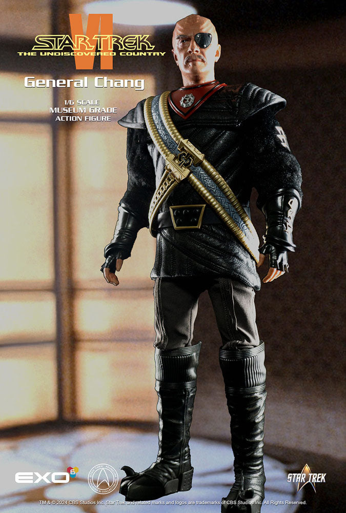 Star Trek VI: The Undiscovered Country Action Figure 1/6 General Chang 30 cm 0656382971232