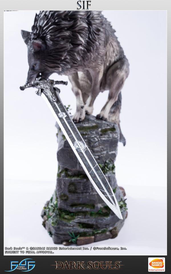 Dark Souls Statue The Great Grey Wolf Sif 64 cm 5060316620793