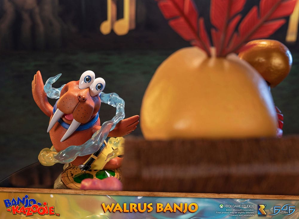 Banjo-Kazooie Statue Walrus Banjo 24 cm 5060316627044