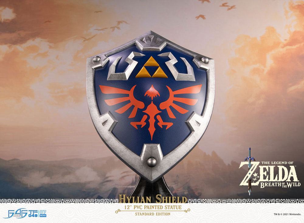 The Legend of Zelda Breath of the Wild PVC Statue Hylian Shield Standard Edition 29 cm 5060316623916