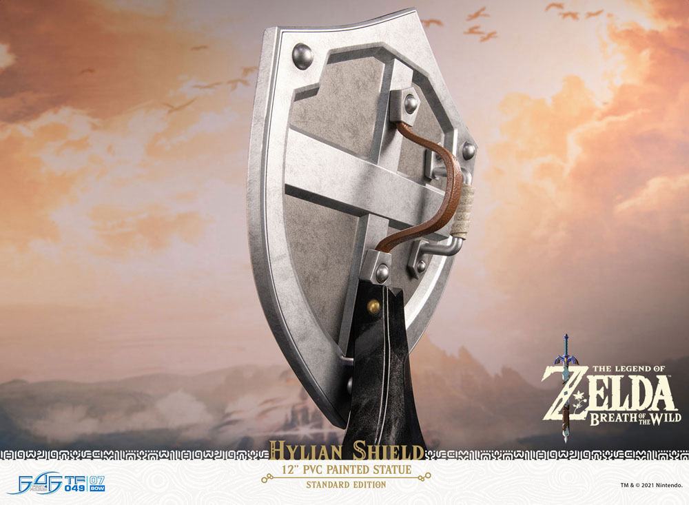 The Legend of Zelda Breath of the Wild PVC Statue Hylian Shield Standard Edition 29 cm 5060316623916