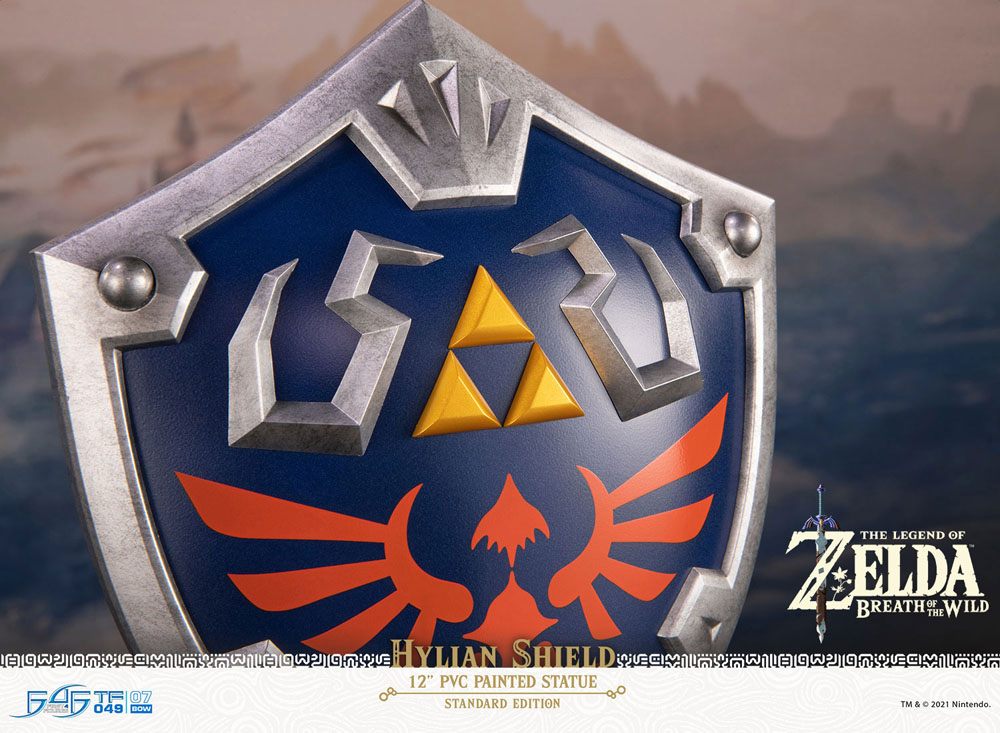 The Legend of Zelda Breath of the Wild PVC Statue Hylian Shield Standard Edition 29 cm 5060316623916