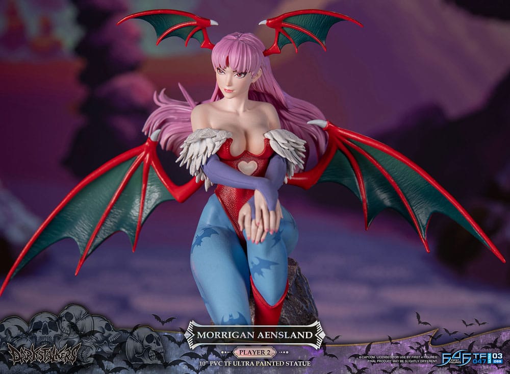 Darkstalkers PVC Statue Morrigan Aensland Player 2 Variant 25 cm 5060316627549