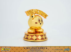 Kirby DieCast Statue We Love Kirby Gold Edition 10 cm 5060316624388